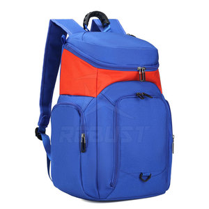 Sac à dos de basketball style sportif en polyester avec fermeture éclair, léger, écologique, grande capacité, bretelles confortables - Product Image 2