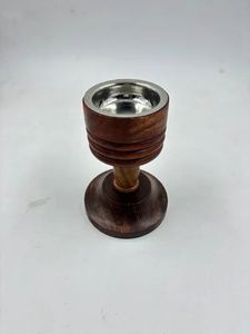 Manufacturer-Handmade Wooden Apple-Shaped <b>Tea</b> <b>Light</b> Candle Stand for Christmas Home Decoration Elegant Wood Candle Holder - Product Image 4