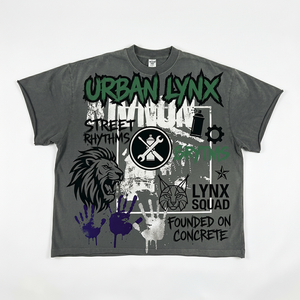 Camisetas de Hombre Transpirables 100% Algodón, Corte Regular, Estampado Digital con Tinta Blanca, Diseño Gráfico DTF, 300 Gramos, Estilo Casual - Product Image 1