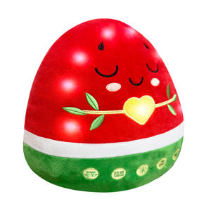 Peluche Interactivo Islámico de Alta Calidad con Luz, Diseño de Sandía, Regalo Perfecto para Eid y Ramadán - Product Image 1