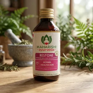 Extracto Herbal Ayurvédico Restone Syrup en Tendencia, Mezcla de Plantas Silvestres Prensadas en Frío para el Bienestar Femenino y el Cuidado Menstrual Saludable - Product Image 4