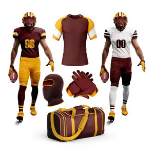 Última Oferta: Paquete de Uniformes de Fútbol Americano Totalmente Personalizados, Ropa Deportiva Sublimada, Camisetas y Pantalones de Equipo Personalizados - Product Image 1