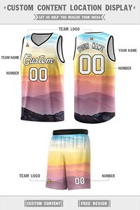 High-quality Basketball Uniforms Customized logo Polyester Sportswear Breathable and Comfortable Basketball Uniform - Product Image 2