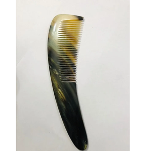 100% Handmade Natural Buffalo Horn Comb Anti-Static Polished Waterproof Hygiene 5inch High Quality Pocket Comb-HANNAN HANDICRAFT - Product Image 4