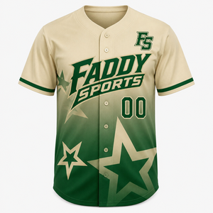 Maillot de baseball personnalisé par sublimation, vente en gros, uniforme d'équipe entièrement boutonné, respirant, séchage rapide, en polyester doux pour hommes - Product Image 1