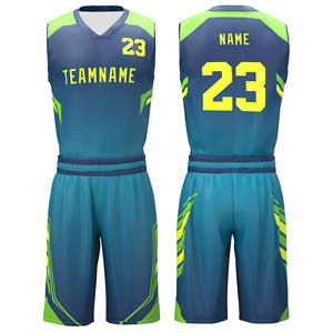 Conjunto Completo de Uniforme de Baloncesto para Hombre, Uniforme de Baloncesto Personalizado con Nombre y Logotipo, Camiseta y Pantalones Cortos de Baloncesto, Ropa Deportiva para Entrenamiento en Equipo - Product Image 1