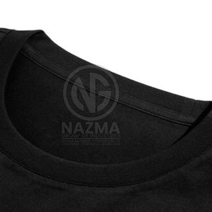 OEM Service Breathable Solid 100% Cotton Knitted Short Sleeve Regular Fit Rhinestone Embellished Tees Wholesale Light <b>Weight</b> - Product Image 5