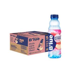 B'Lue Vitamin Water Lychee Flavor 500ml/Venta al por mayor Blue Drink 500ml Bebidas carbonatadas afrutadas bajas en grasa - Product Image 6