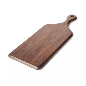 Tabla de cortar rectangular de madera Chopterra con mango, material de nogal, paquete individual, característica antideslizante, pieza única - Product Image 1
