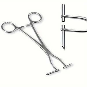 Pince de maintien pour éponges de qualité médicale Foerster, pince pour piercing corporel, instrument chirurgical pour pansements en gaze, approuvé ISO - Product Image 4