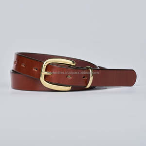 Cinturón Clásico de Lujo para Hombre, de Cuero Genuino de Vaca, Color Negro y Marrón, con Hebilla de Cobre, 35 mm de Ancho, Impermeable - Product Image 1