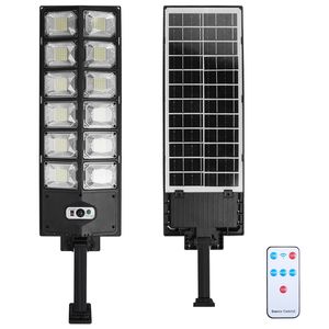 Lampada Solare da Parete con 504 LED, Sensore di Movimento PIR, Impermeabile IP65, Telecomando per Illuminazione Esterna di Garage e Porte d'Ingresso - Product Image 4