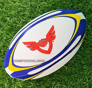 Tamaño 2 Mini pelotas de Rugby hechas de goma SYN con agarre granulado, mini pelota de rugby, pelota de rugby midi - Product Image 4