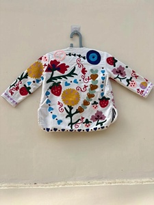 Wholesale <b>White</b> Velvet Suzani <b>Jacket</b> Floral Embroidered Coat Bohemian Winter Outerwear Ethnic Kimono <b>Jacket</b> for Women - Product Image 2