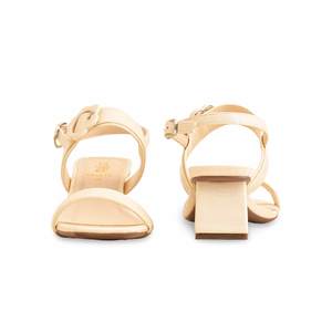 Sandalia Formal de Tacón Crema FR5315 para Mujer - Product Image 2