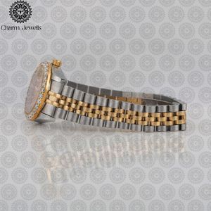 Reloj de Lujo para Hombre Charm Jewells, Caja de Acero Inoxidable, Esfera Analógica de 40 mm, Cierre Oculto con Botón, Cristal, Mecánico, 10 Bar - Product Image 6
