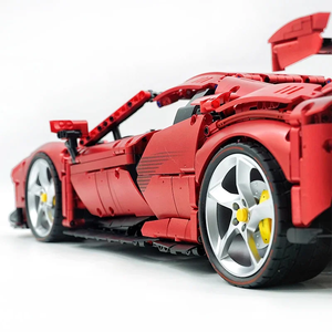 Guli 10623 SF90 Blocs d'assemblage en plastique ABS, modèle de voiture télécommandée, jouet éducatif, ensemble de construction, 3982 pièces, échelle 1:1, unisexe - Product Image 4