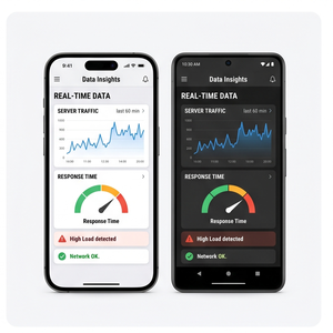 Application de visualisation de données Royalcraft – Tableaux graphiques, tableau de bord, outils d'analyse des données et d'analyse quantitative iOS/Android - Product Image 2