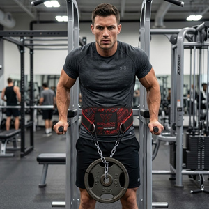 Cinturón de Pesas Ajustable para Hombres y Mujeres, Accesorio de Entrenamiento para Gimnasio, Accesorio de Fuerza con Peso para Dominadas - Product Image 5