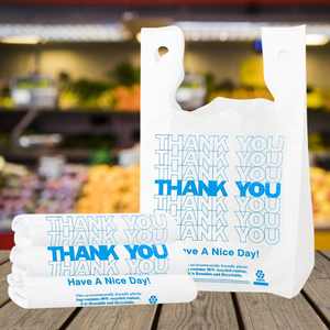 Sacs en polyéthylène haute densité durables, sacs d'emballage en plastique, logo personnalisé, imperméables, résistants aux déchirures, fabricant OEM - Product Image 1