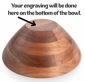 ชามไม้คุณภาพดีเยี่ยม ไม้ธรรมชาติพรีเมียม ผิวเรียบเนียน ทำด้วยมือ สำหรับใช้บนโต๊ะอาหารในบ้านหรูหรา - Product Image 4