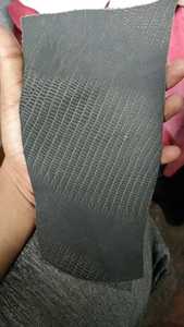 Cuir de vachette gaufré sur mesure, cuir pleine fleur, cuir de vachette écologique de haute qualité pour la fabrication de sacs à main, bagages et chaussures - Product Image 4