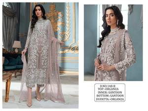 Hot Sale Exclusive Design of Fancy Embroidery Salwar Kameez Partywear <b>Kurti</b> Pant Set From Surat <b>for</b> <b>Women</b> Wholesaler of Dress - Product Image 3