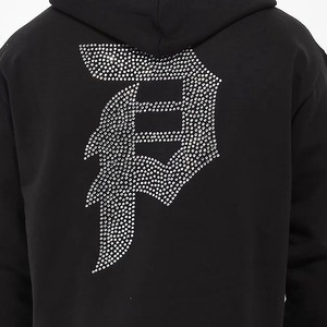 Sweat-shirts en polaire pour hommes de qualité supérieure, avec strass, coupe-vent, respirants, personnalisables, nouvelle arrivée - Product Image 3