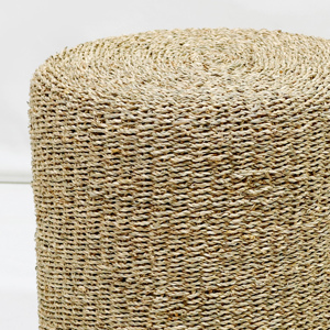 เบาะรองนั่งสานมือจากผ้าสาลูสีเดียว ผ้าถักนุ่มสบาย - Product Image 6