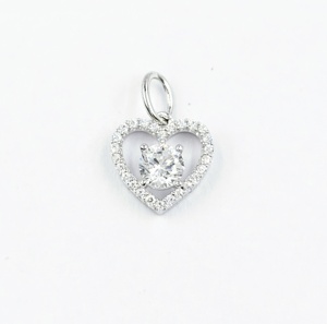 สร้อยคอจี้เงินแท้ 925 ดีไซน์ทันสมัย ประดับพลอยประจำเดือนเกิด ชุบโรเดียม 4 ชั้น ประดับเพชรซิร์คอนน่ารัก พร้อมสายโรโล ของขวัญสุดพิเศษ - Product Image 1