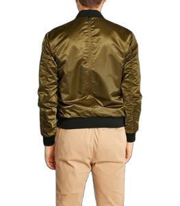 2025 ropa de invierno Vintage logotipo bordado personalizado chaqueta de bombardero de béisbol de cuero ropa de moda buena y de alta calidad - Product Image 3