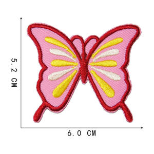 Wholesale Custom Embroidery Patches <b>Iron</b> <b>On</b> Lemon Badge 3D Embroidered Fruit Fabric Patch for Hats Bags Jackets DIY Clothing OEM - Product Image 2