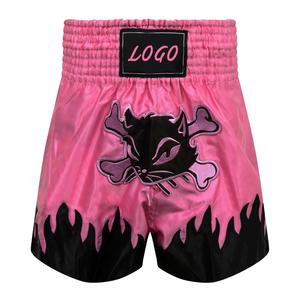Pantalones Cortos de Alta Calidad para Gimnasio de MMA, Boxeo, Kickboxing, Muay Thai, Unisex, Ligeros, Transpirables, de Poliéster Elástico de 220 g, Color Personalizado OEM - Product Image 5
