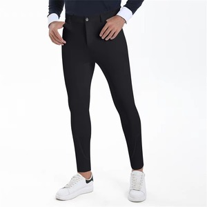 Leggings de compression pour hommes BJJ, Jiu Jitsu, MMA No-Gi, avec taille élastique, anti-UV, logo personnalisé, en Spandex/Polyester - Product Image 4