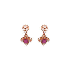 ชุดต่างหูพรีเมียมสำหรับผู้หญิงทำจากเงินแท้ |   เครื่องประดับเงินแท้ 925 สำหรับใส่ทุกวันและงานเลี้ยง - Product Image 1