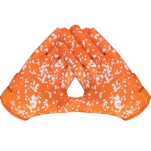 Gants de football américain respirants faits à la main, grande taille, avec paume rembourrée antidérapante, ajustables, pour le sport et les activités manuelles - Product Image 5