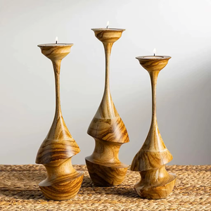 Spherical Metal Design Candlesticks Holder Decorative Long Candles Curve Candlestick Holders Eco-Friendly Durable Home Garden - Product Image 6