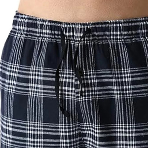 Pantalones de Pijama de Franela para Hombre, Ligeros, Informales, de Lona, con Cintura Ajustable con Cordón, Suaves y Cepillados, Calidad de Exportación - Product Image 2
