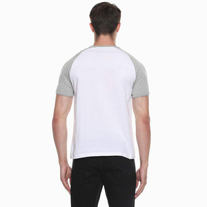 OEM ODM Men's Casual Wear Raglan T-Shirt 100% Cotton Wholesale Private <b>Label</b> Clothing Fashion T-Shirts For Adults - Product Image 3