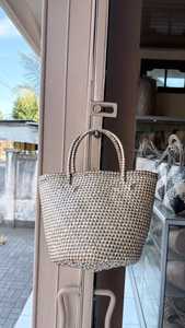 Sac fourre-tout en paille de Bali fait main pour femme, style vintage, toutes saisons, ouvert, le plus vendu en Indonésie - Product Image 2