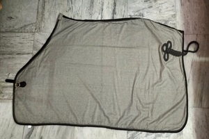 Black Wool Horse Rug Summer Turnout <b>Sheet</b> Waterproof Equine Protection Cover for Riding Manufacturer Kanpur India - Product Image 2