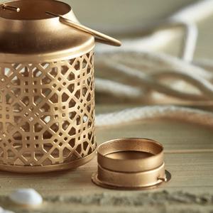 Decoraciones de Ramadán 2027, Mini Portavelas de Metal para Velas de Té, Farol para Mesa y Colgar - Product Image 3