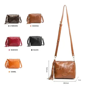 Elegante Bolso de Hombro SACHIE para Mujer, Piel Sintética con Patrón, Correa Ajustable, Espacioso, para Compras y Uso Diario - Product Image 1
