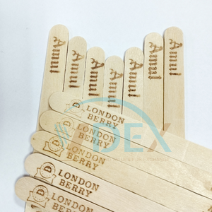 Palitos de helado de madera de Vietnam con logotipo Vdex, palitos de paleta al por mayor, palitos de acrílico de grado alimenticio desechables degradables de abedul - Product Image 2