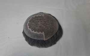 Taz Hair BD - Peluca de Cabello Humano Remy Indio para Hombre, Ondulado Profundo, con Frente de Encaje - Alibaba Bangladesh - Product Image 6