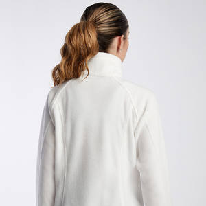 Veste polaire d'hiver pour femmes grandes tailles avec col montant, manches longues, respirante, finition toile, fabriquée au Pakistan - Product Image 3