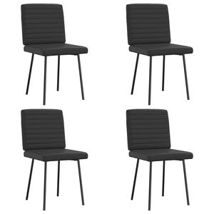 Juego de 4 Sillas de Comedor Negras - Product Image 1