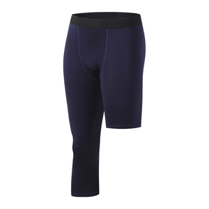 Leggings de compression pour hommes, collants de performance athlétique, vêtements de sport extensibles, collection de vêtements de course, d'entraînement et de fitness pour hommes - Product Image 5