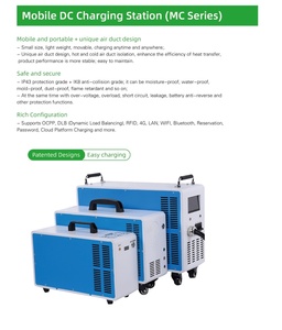 Chargeur EV portable en gros 7-40kW CCS1 CCS2 GBT – Station de charge rapide mobile universelle multi-standards pour le sauvetage des véhicules électriques - Product Image 6