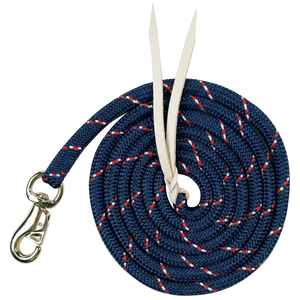 Cuerda de Algodón Trenzada Hecha a Medida para Caballos con Mosquetón de Latón Sólido para Entrenamiento y Equitación - Product Image 2